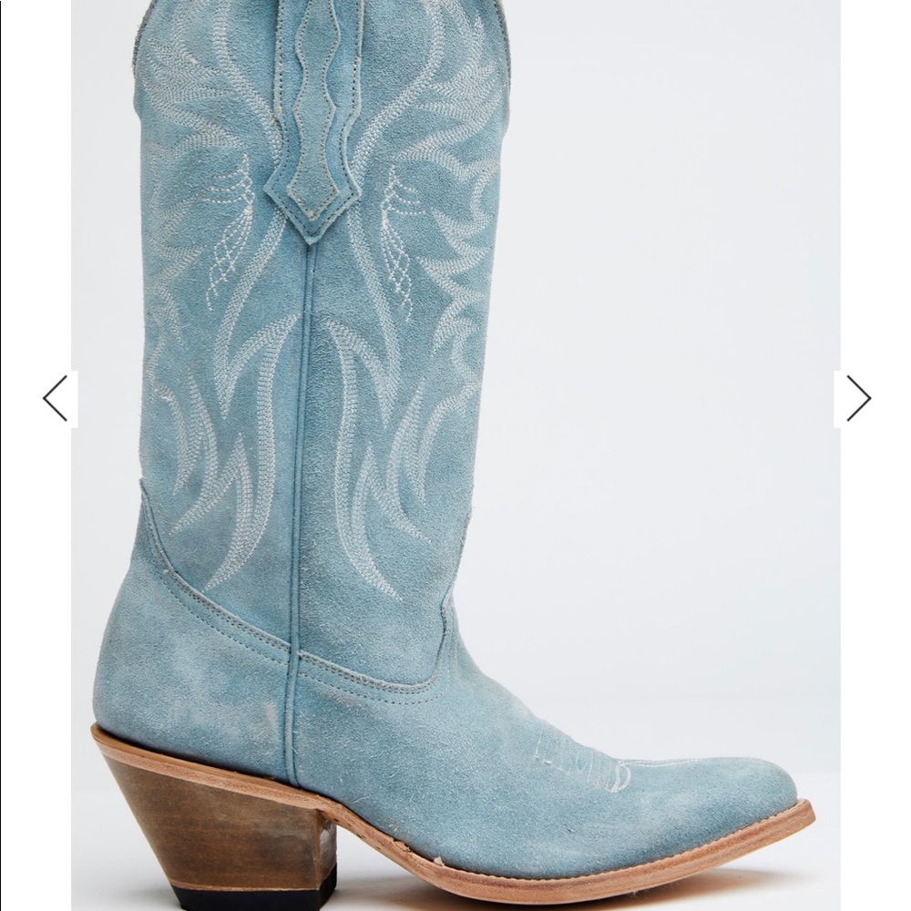 Women’s Baby Blue Western Boots
